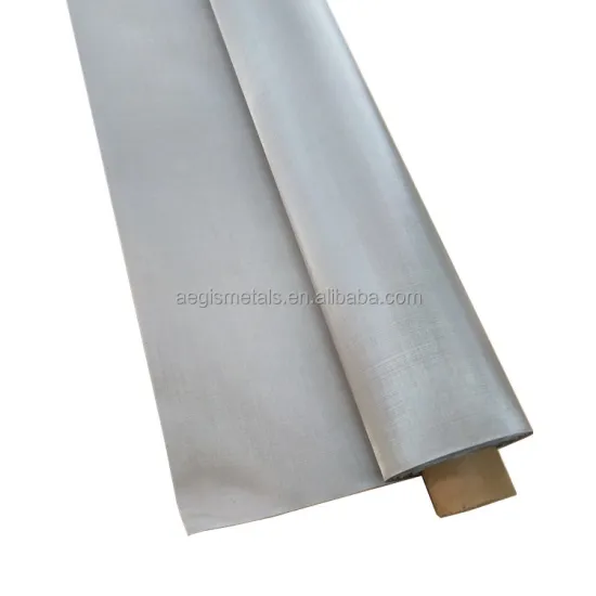 30 to 200 Micron Inconel 625 & 600 Wire Mesh Incoloy Alloy Screen