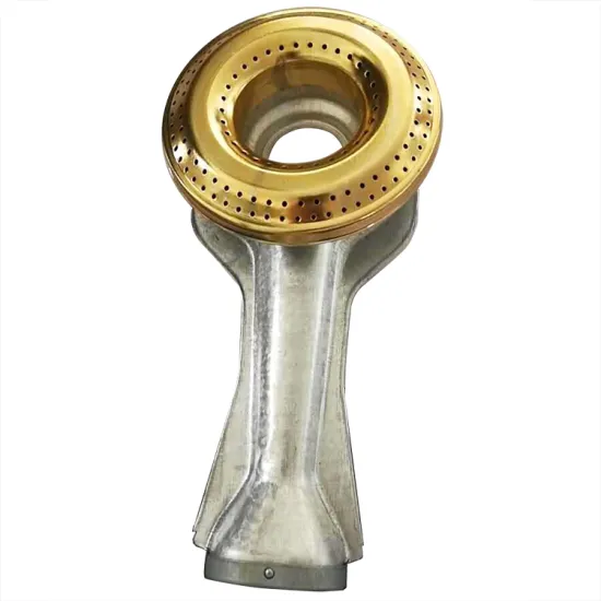 Stamping Galvanized Sheet Metal Burner Parts for Gas Cookers
