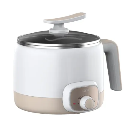 Yousda 600W 1.2L Quick Electric Cooking Pot - Multifunctional Multi-cooker