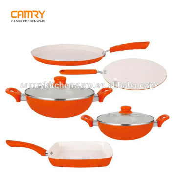16PCS ALU COOKWARE SET