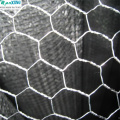 Malha de arame hexagonal galvanizada e com revestimento de PVC de alta qualidade e PVC