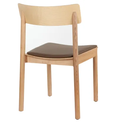 Nordic solid wood dining chairs