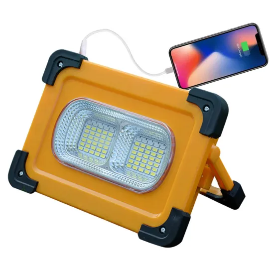 Solar Rechargeable Flood Light for Camping and Home Use - 60w/80w