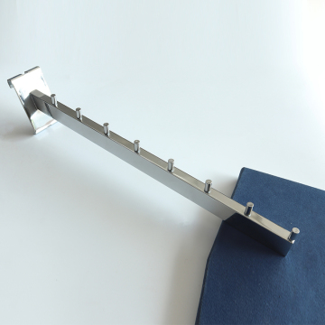 Chrome Clothes Hangers - Display Hooks for Gridwall and Metal Mesh