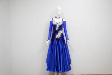 Blue Salsa Costumes For Competition
