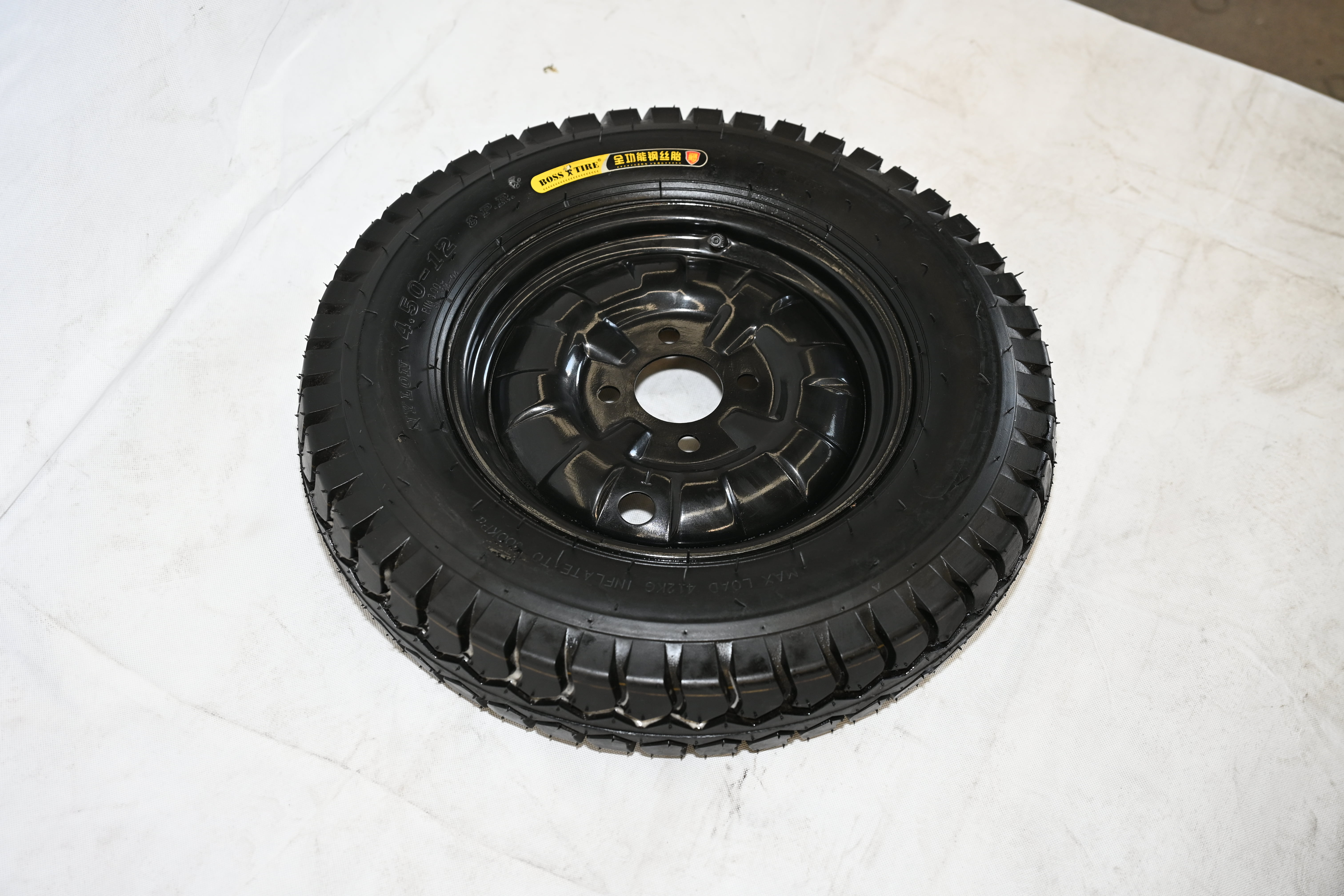 Three-wheeler motorcycle wire tire