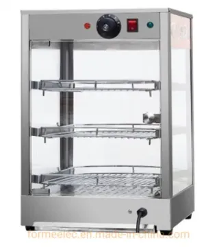 Electric Food Warmer Displayer Egg Tart Warming Cabinet Food Display Showcase Pizza Warmer