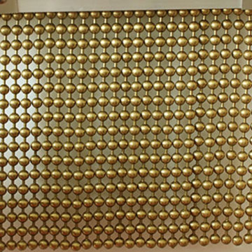 Wellblech gewebte Mesh Dekorative Vorhangwand