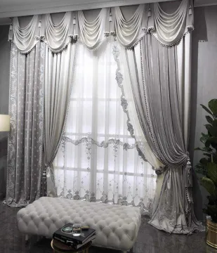 Top-Designed XXC High-Quality Fabric Embroidery Sheer Curtains: Elevating Your Space with Luxury and Elegance