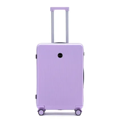 Candy-Colored ABS Suitcase with Cup Holder