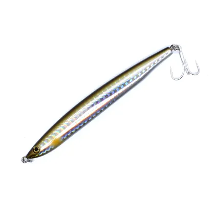 Stocked Needle Stickbait Fish Lure 10.5cm 27g Sinking Pencil Lure with VMC Hooks for Saltwater Fishing