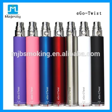 China electronic cigarette high ego vaporizer pen ego twist battery ego variable voltage battery