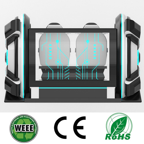 Dreamland Reality Virtual Game Machine 2 Seats 9d Vr Roller Coaster ...