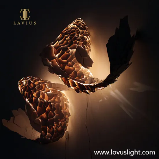 Koi shape creative custom decorative lights