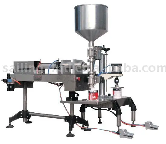 GWJ0101 Piston Type Semi-Automatic Liquid Filler, liquid packing machine, liquid filling machine, automatic liquid filler