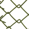 PVC Coated Chain Link Mesh Pagar Untuk Tender