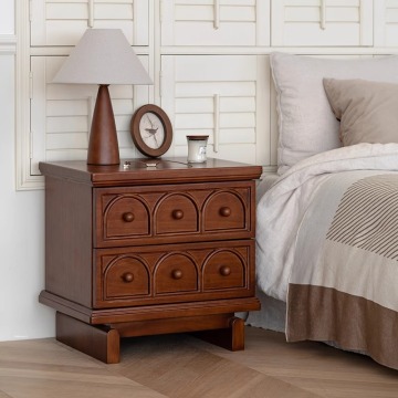 Dreamhouse French European Solid Wood Bedside Table