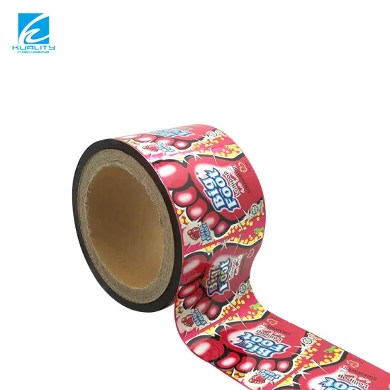 Custom Edible Snack and Ice Candy Packaging - Pet Film Roll