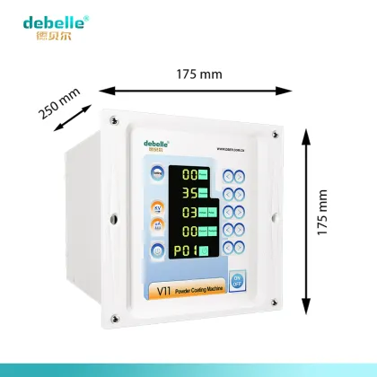 Powder coating machine controllers