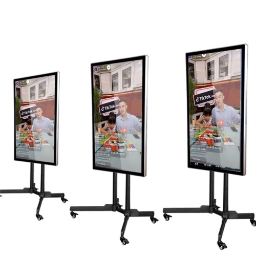 65-inch touchscreen videostreaming live-uitzending monitor