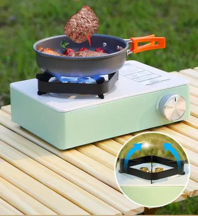 Mini Portable Windproof Stove Outdoor Kitchenware BBQ Gas Cooker Camping Stove
