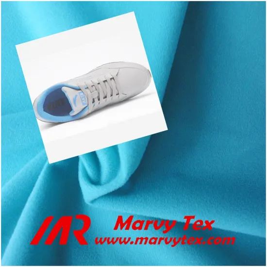 polyester loop velvet sports shoes lining fabric