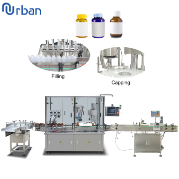 Automatic Multi-Head Rotary Water Bottle Washing, Filling, and Capping Machine