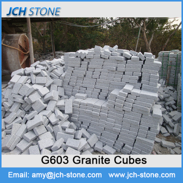 G603 cube stone,granite cube stone,granite cubes