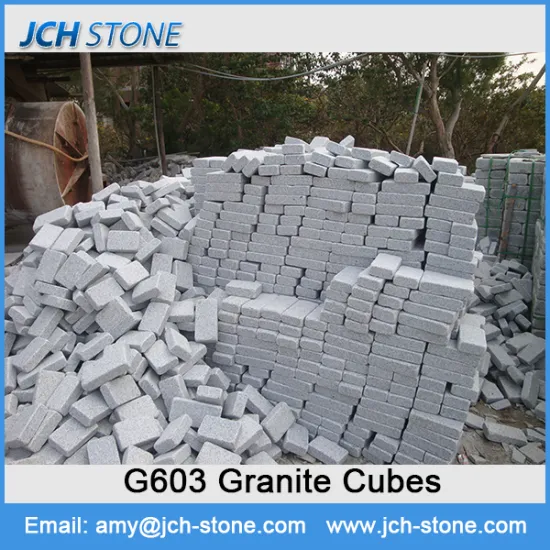 G603 cube stone,granite cube stone,granite cubes
