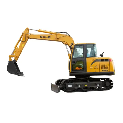 SDLG E680F Chinese New Small 8t Excavator SDLG Mini Excavator Hydraul Compact Excavator