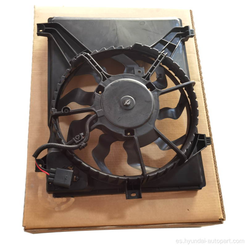 25380-0x550 Radiador y ventilador para Hyundai i10