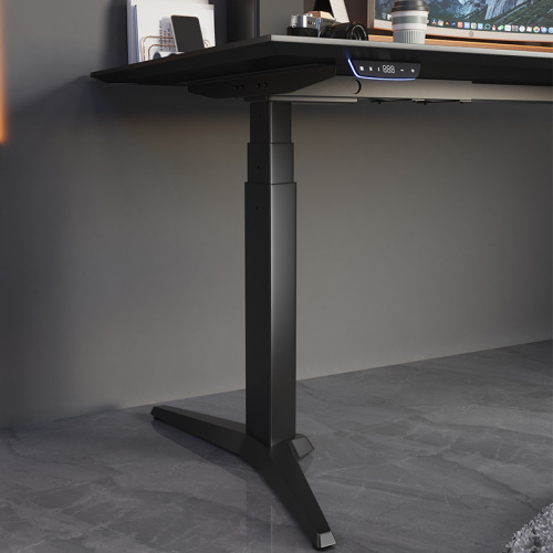 Sit Stand Office Workstation Sit Stand Desk Dual Motor Electronic Standing Desk Manufactory