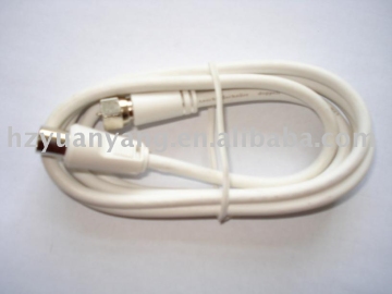 Rg6 Coaxial Cable with Connector