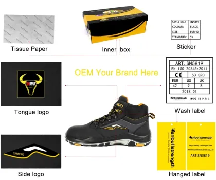 Working Shoes Safety Shoes