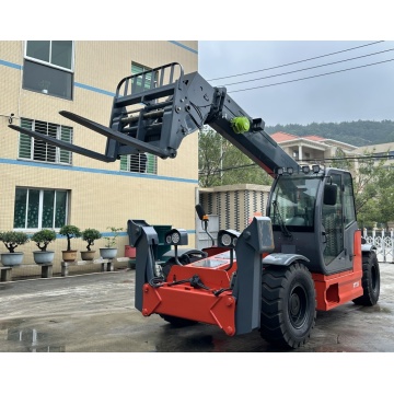 Multi-Function Forklift with Telescopic Tail Crane