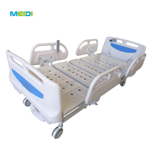 Five-Function Electric Hospital Bed with X-ray Weighing Function Manual Nursing/Medical Bed Made of Metal Plastic Steel ABS