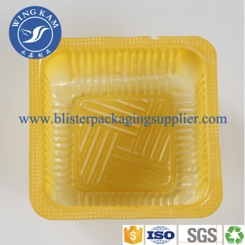 Customized Plastic Blister Packaging Container For Biscuit