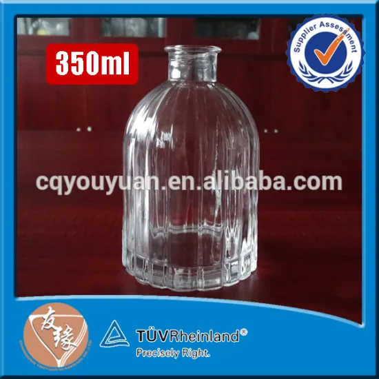 exclusive custom design 35 cl gift packaging bottle high flint glass aroma diffuser bottle