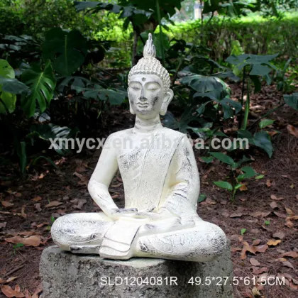 Large size decorative zen buddha garden statue for outdoor use