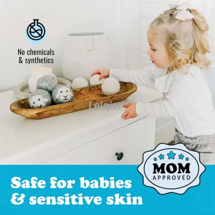 Customized Organic Laundry Drying Balls for Washing Machines and Wool Dryer