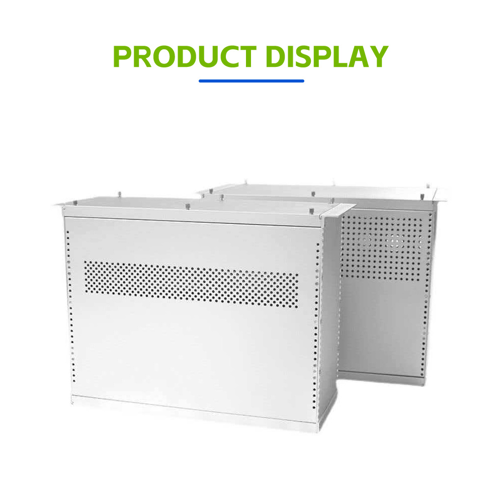 Perforated Metal Electrical Cabinet X