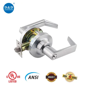ANSI Grade1 UL Handle Tubular Lever Door Lockset