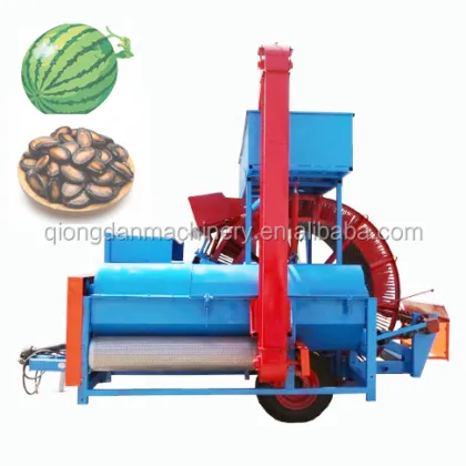 Hot Sale Watermelon Seed Harvester: Pumpkin Seeds Harvest Combine Separator Machine