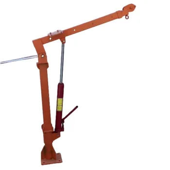 New Telescopic Mobile Crane: A Compact Pickup Truck with Extending Crane Arm