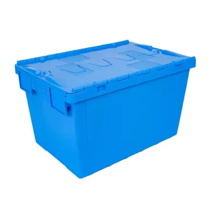 Large nestable plastic fish containers storage box