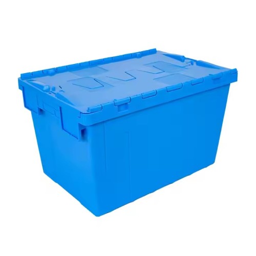 Large nestable plastic fish containers storage box