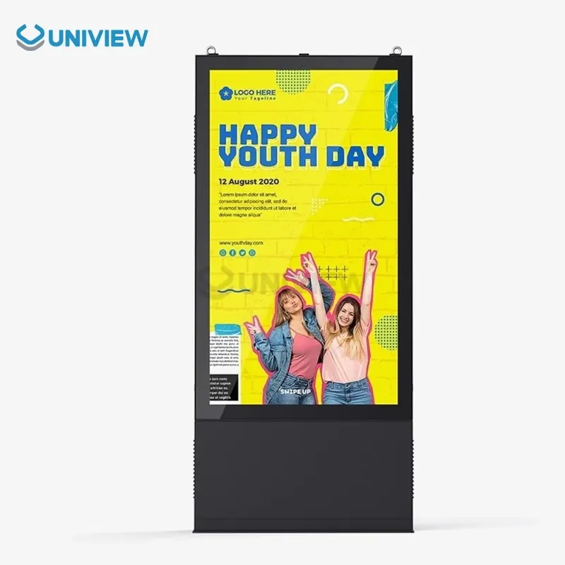 Uniview 75 Inch Outdoor Kiosk LCD Display