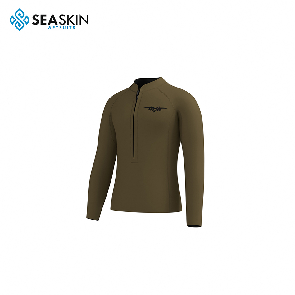 Seaskin Courfect Diving Men&#39;s Jacket Wetsuit Top
