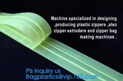 PVC PP PE EVA Magic Zipper, Best Plastic Zipper Puller / Zipper Stopper, PP zippers for bags/pvc zipper without teeth zipper