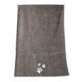 Large size microfiber bath towel for pet